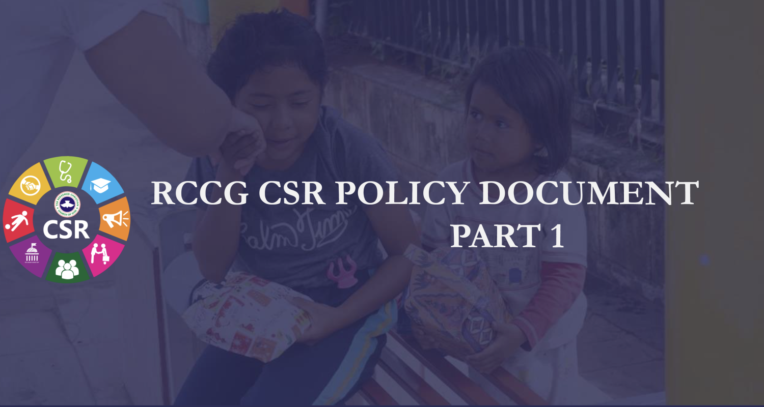 DOWNLOAD CSR FOR STRATEGIC POSITIONING. POLICY AND OPERATIONAL DOCUMENT